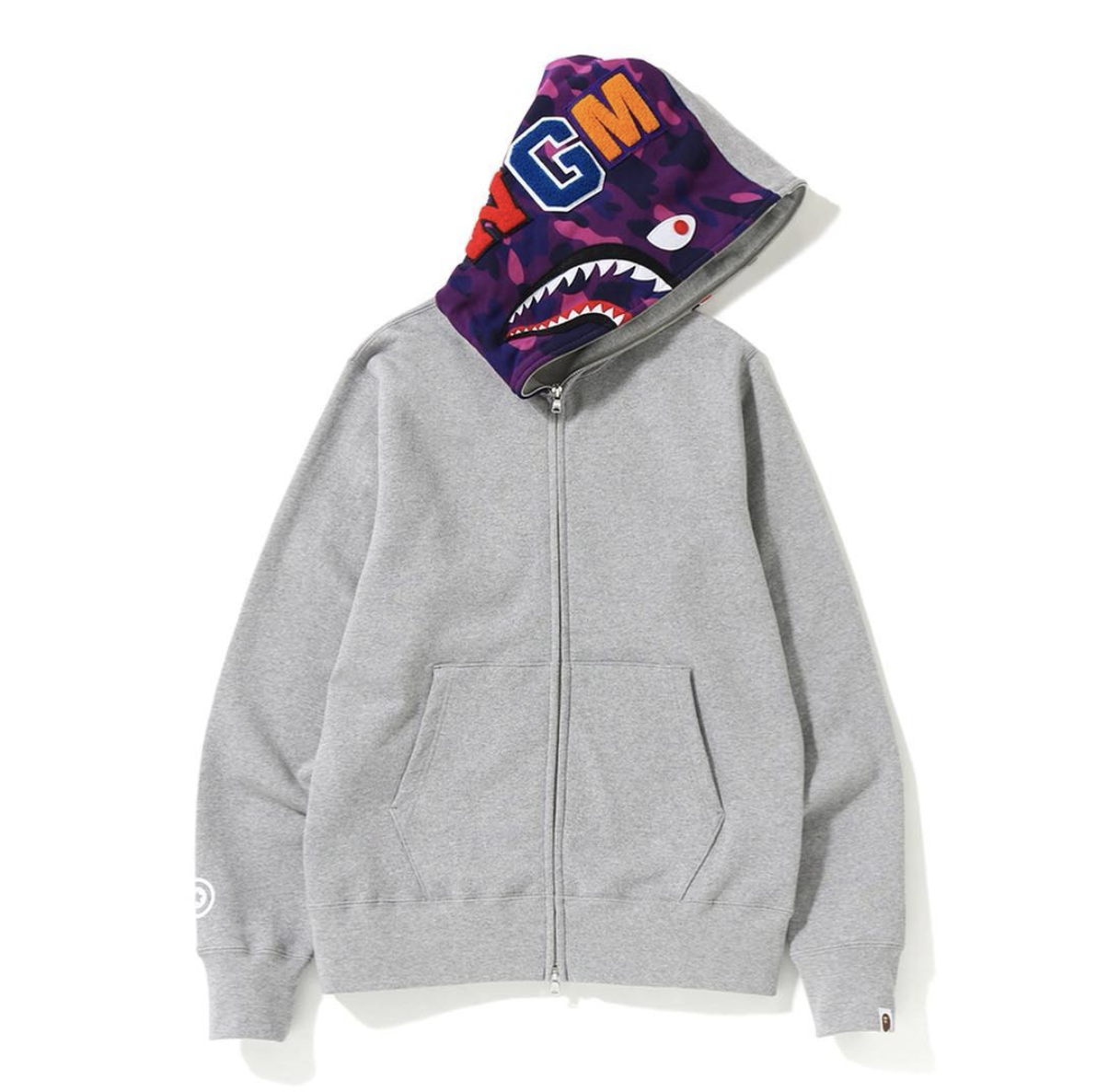 bape zip hoodie purple bape zip hoodie purple